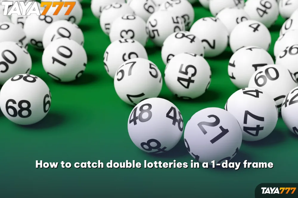 How to catch double lotteries in a 1-day