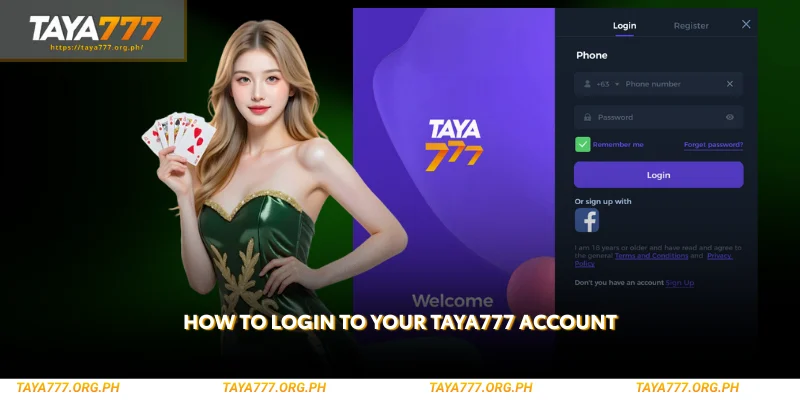 Register Taya777 - Step-by-Step Account Registration Guide 3 a quick guide to logging in to your taya777 account