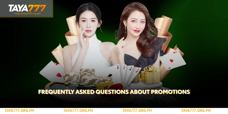 find answers to frequently asked questions about promotions