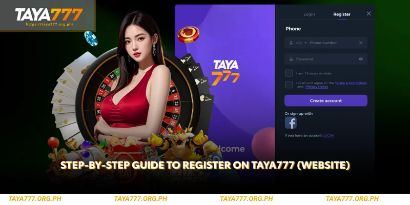 Register Taya777 - Step-by-Step Account Registration Guide 2 follow a step-by-step guide to register on the taya777 website