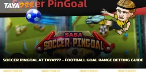 soccer pingoal at taya777